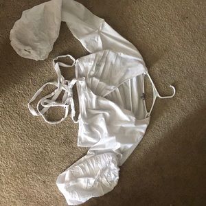 Charlotte Russe Size M Tie Around Top